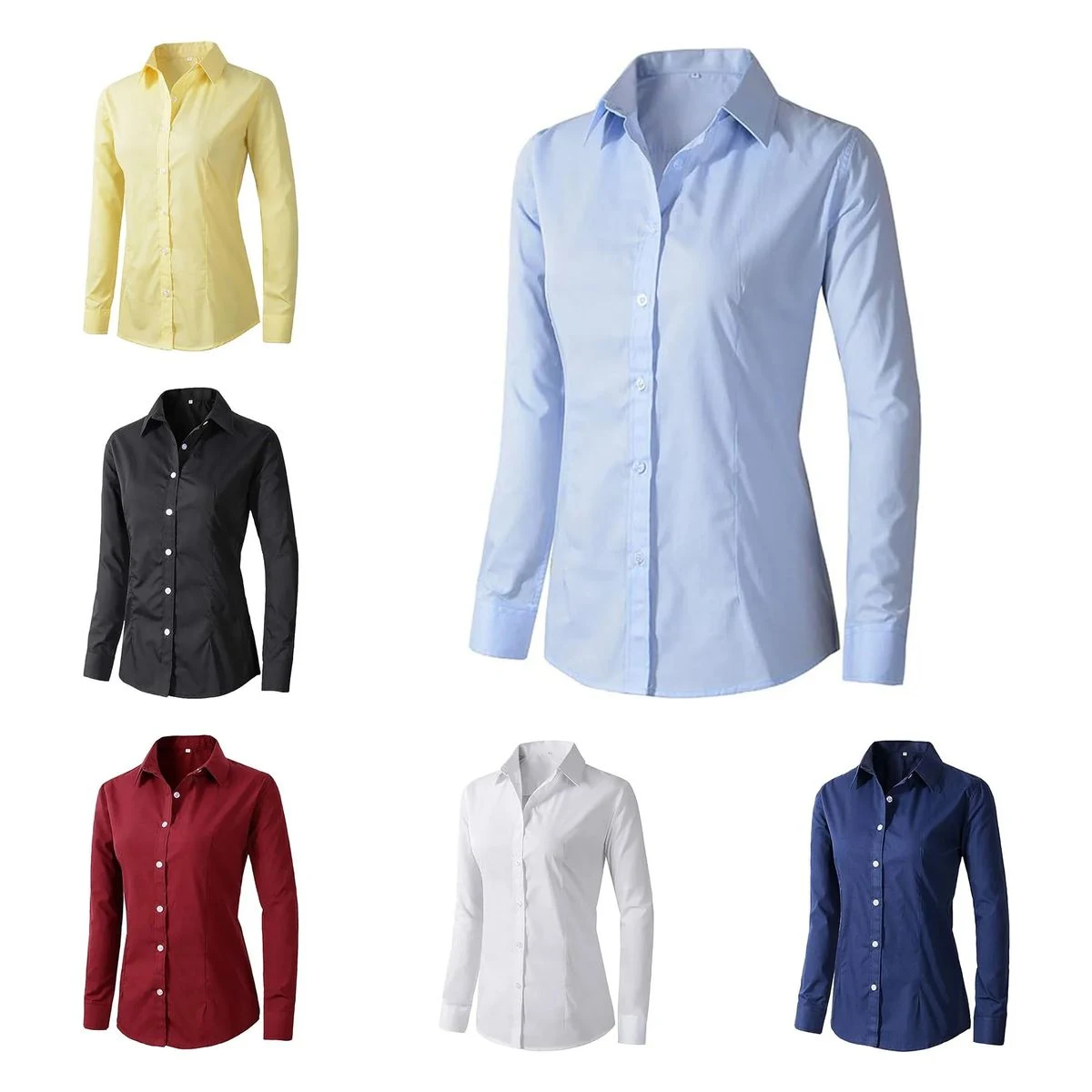 Women's Formal White Shirt 1