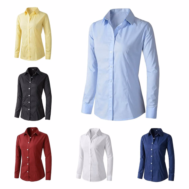 Women's Formal White Shirt