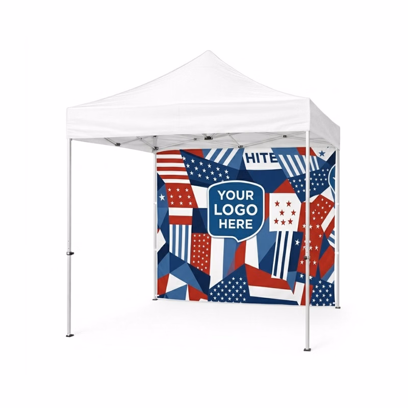5x7 Tent Back Wall Single Sided Full Color