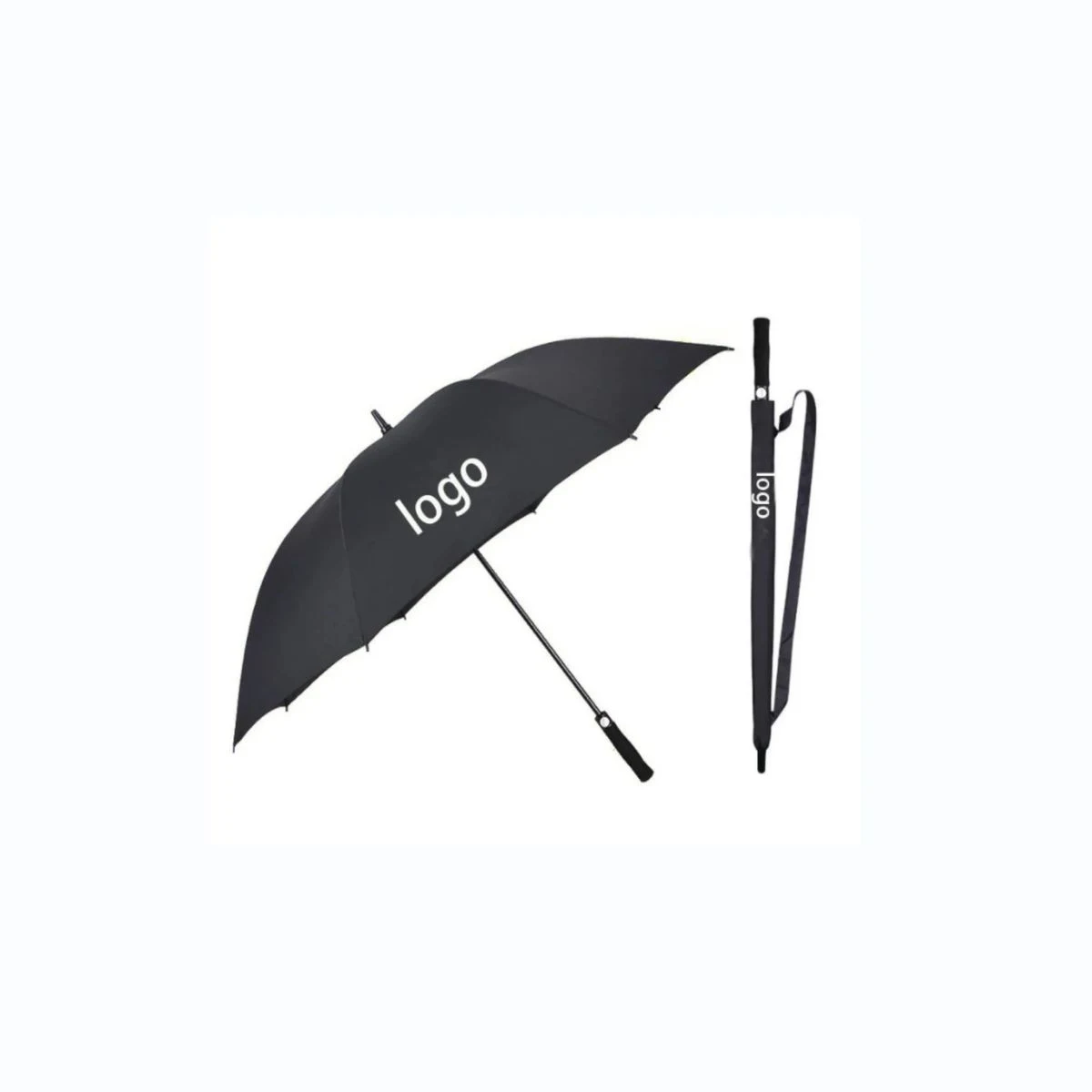 Wind-resistant Long-handled Golf Umbrella 1