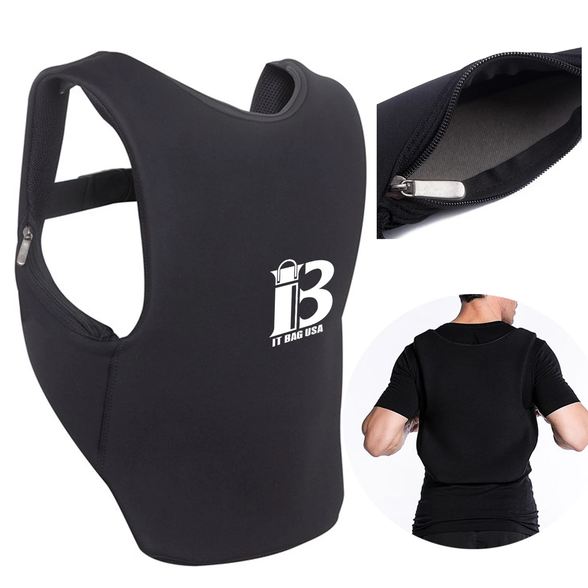 Lightweight Tank Top Laptop Case Wearing bag 1