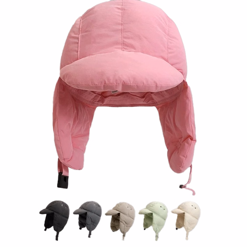 Winter Down-Cotton Lei Feng Ear Cap