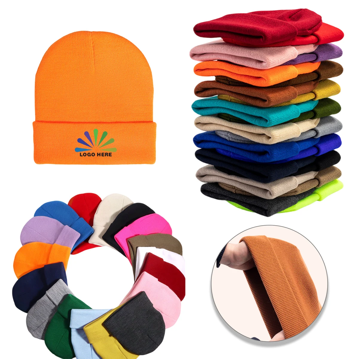 Knitted Fall & Winter Beanie 1