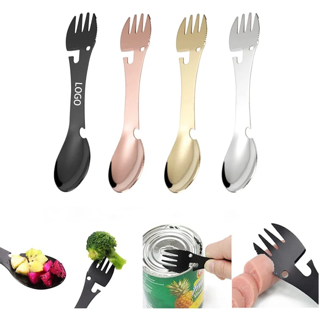 Multi-Function Fork Spoon 5 in 1 Camping Spork 1