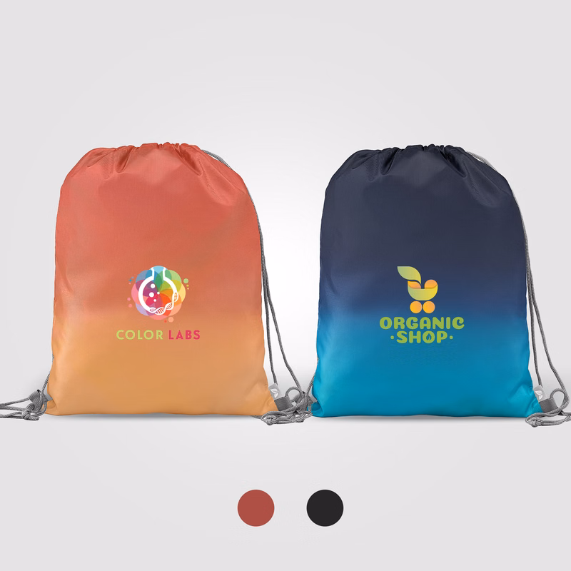 Vilda 210D Polyester Ombre Drawstring Bag  - 6L
