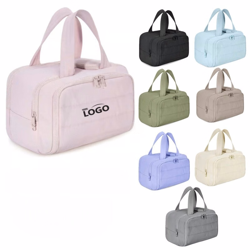 Nylon Travel Cosmetic Organizer Bag