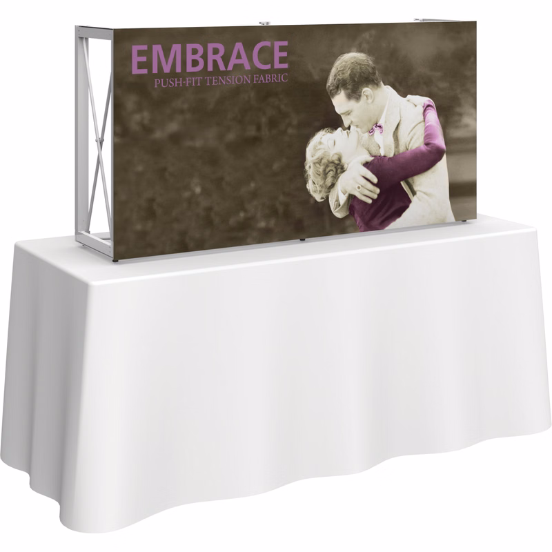 Embrace 5 ft. Tabletop W/Front Graphic