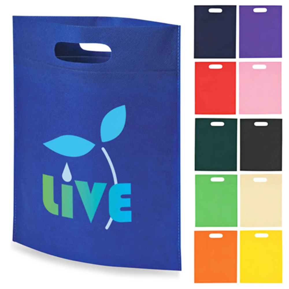 Non Woven Die Cut Bag - 15.75" X 12" 1