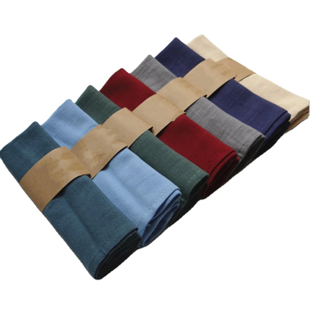 Cotton and linen napkin 1