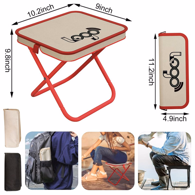 Collapsible Handbag Stool Portable Compact Seat