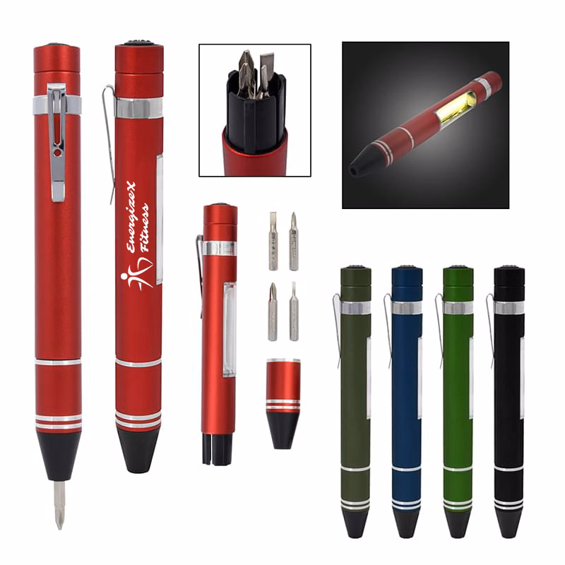 Screwdriver Set With COB Light