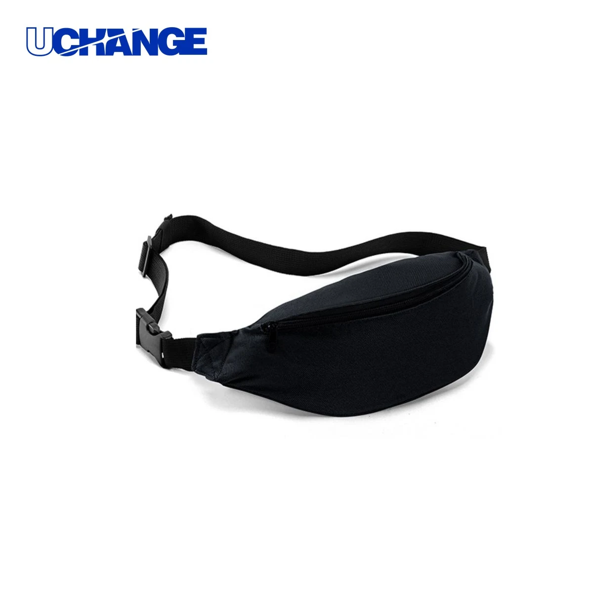 Polyester Fanny Pack Organizer with 3 Zippers 14.6 Inches 1