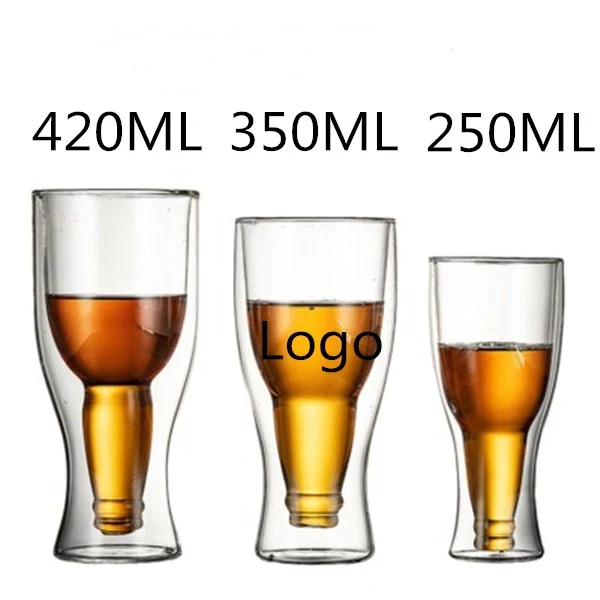 Double Wall Glass,Insulated and Ideal for Beer 1