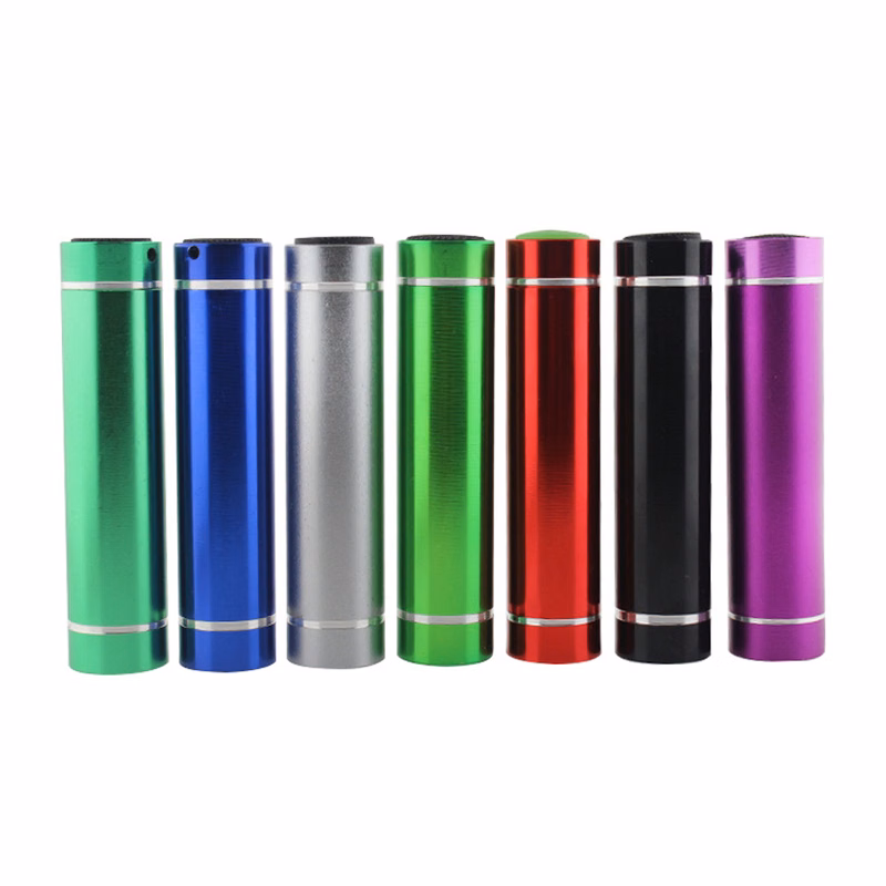 Mini AAA battery LED flashlight electric torch