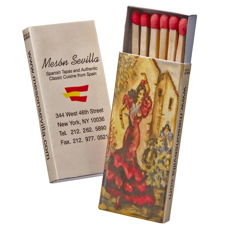Milady Specialty Matchbox 10-11 Matchsticks (2-inch) 1