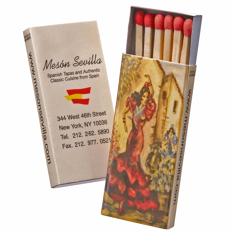 Milady Specialty Matchbox 10-11 Matchsticks (2-inch)
