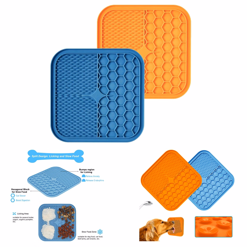 Silicone Pets Food Mat, Lick Mat