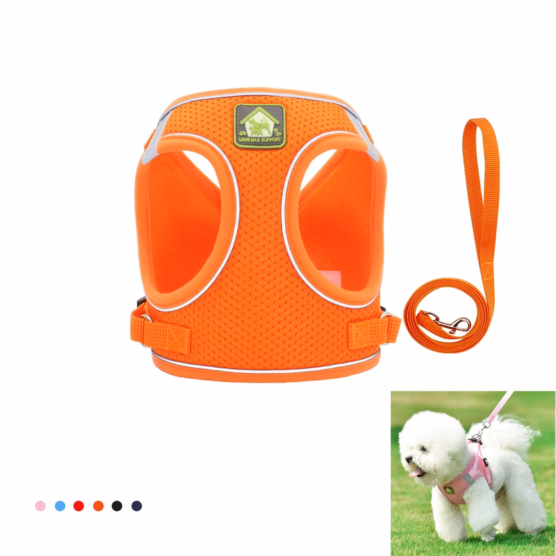Soft Mesh Step In Vest Harness For Small And Medium Dogs