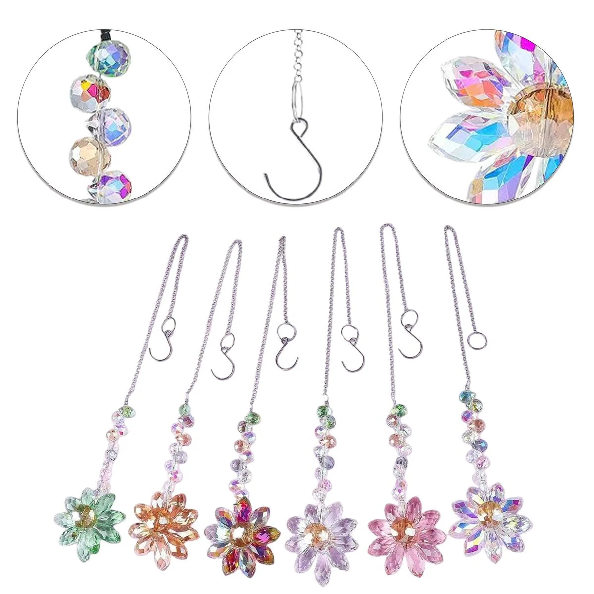 Handmade Crystal Ornaments 1