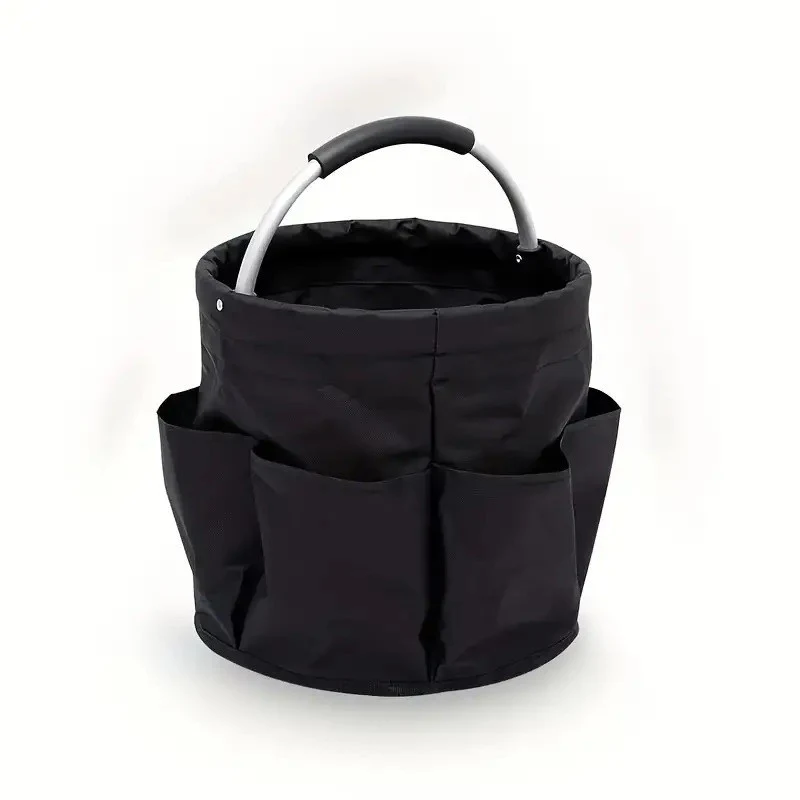 Portable Foldable Picnic Basket, Outdoor Handheld Garden Tool Basket 1