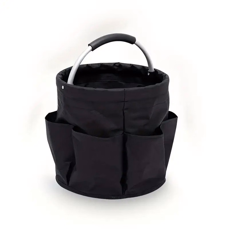 Portable Foldable Picnic Basket, Outdoor Handheld Garden Tool Basket