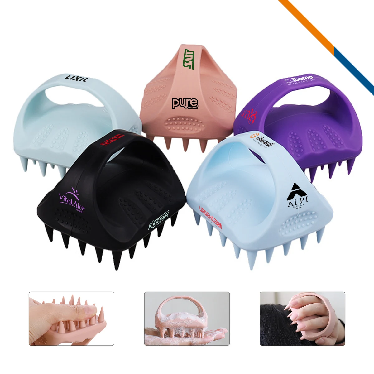 Ocho Shower Brush 1