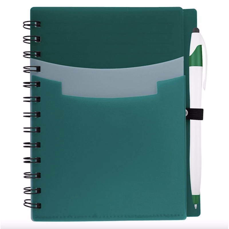 Pocket Notebook With Pen Hardcover