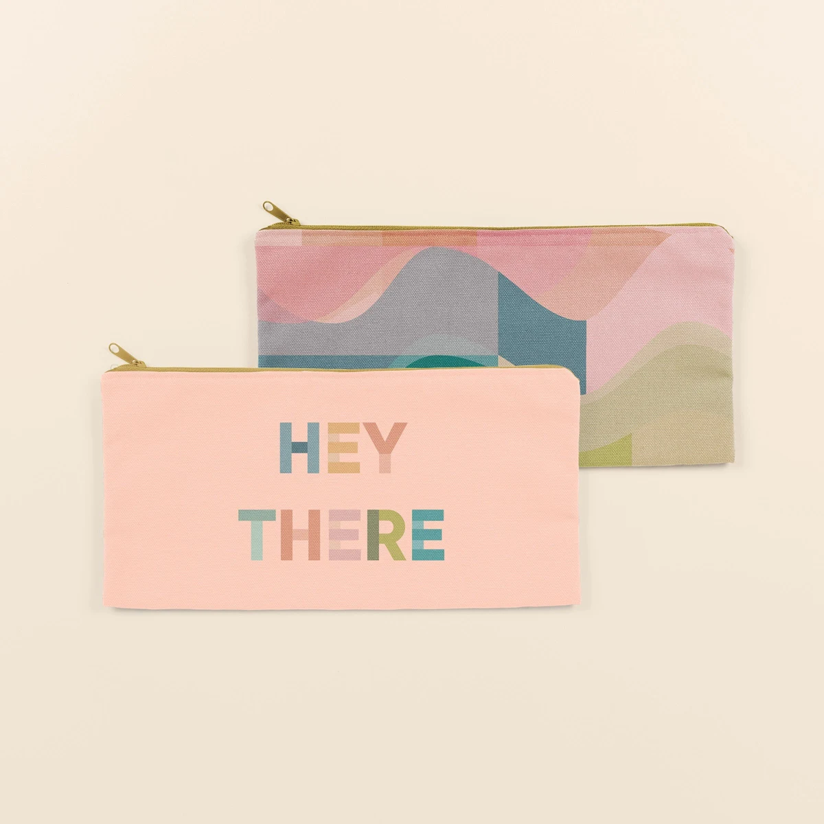 ALL THE THINGS POUCH - 4CP PIGMENT DYED CANVAS 1
