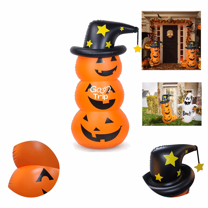 Water Filled Pumpkin Bobble Head