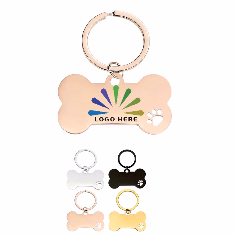 Pet Dog ID Tag Keyring