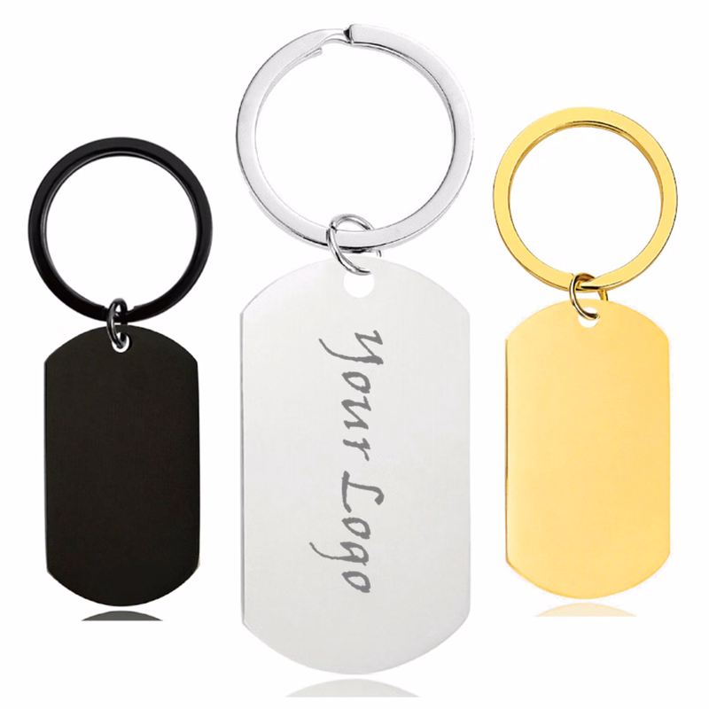 Key Rings With DIY Tags