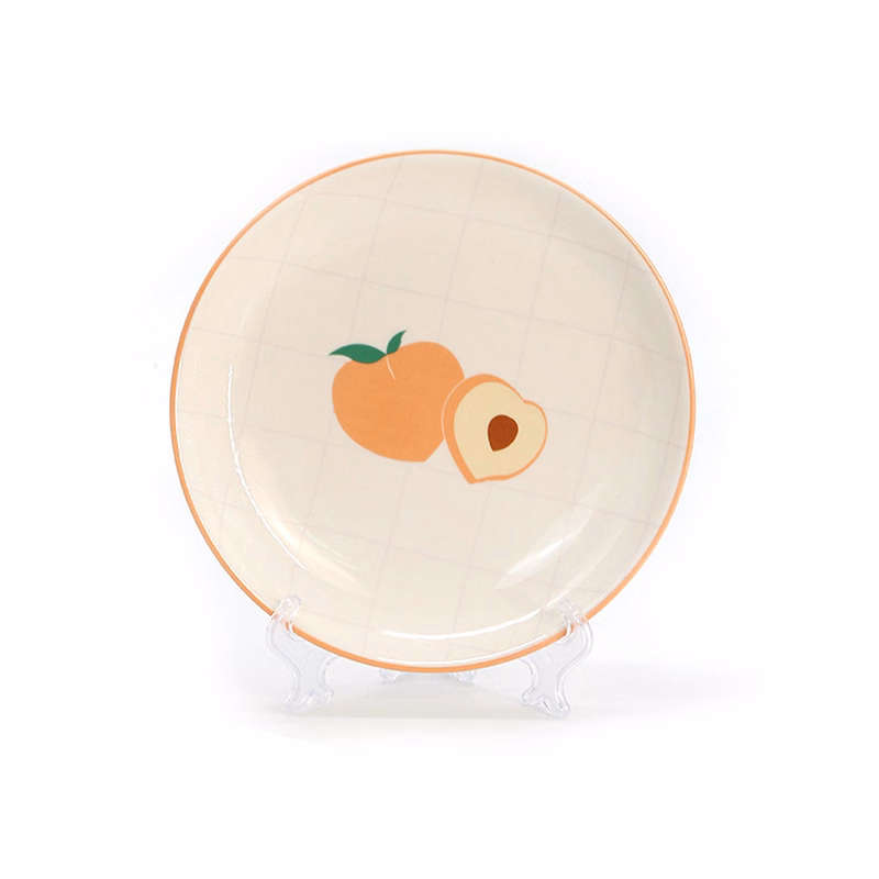Peach Plate