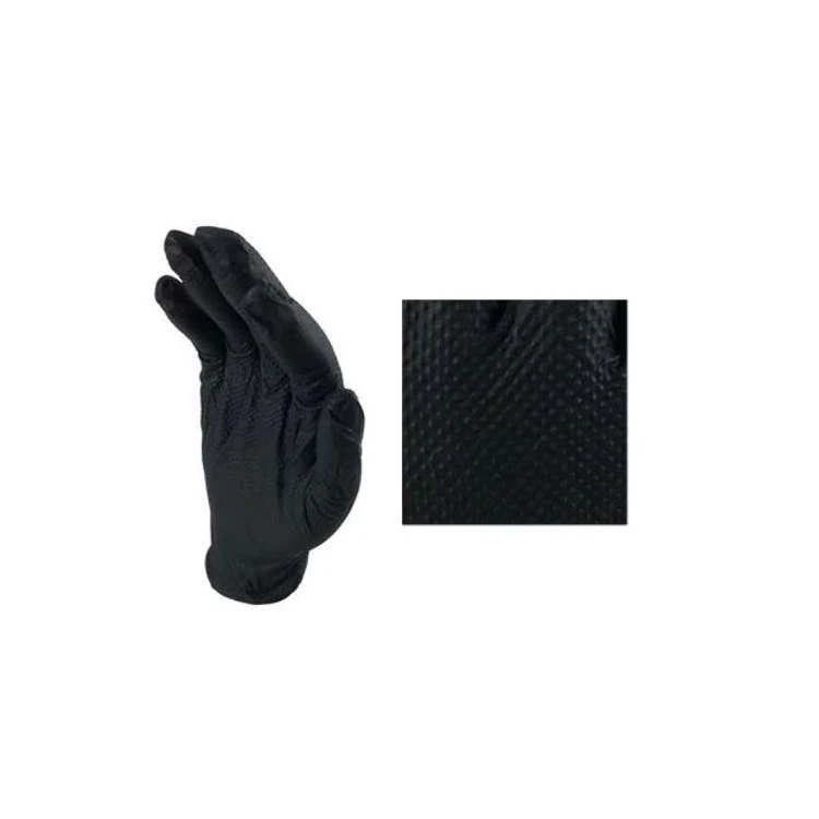 Nitrile Industrial Gloves - Black XL 1