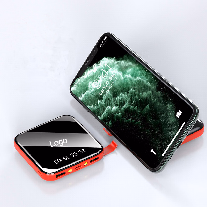 10000 mAh Square Portable Power Bank