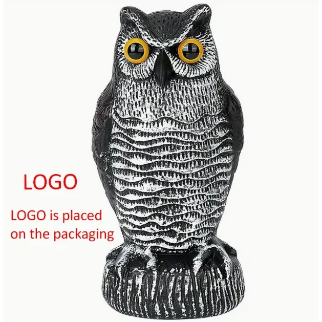 Weather Resistant Owl Bird Deterrent Decoy 1