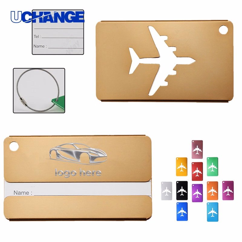 Engraved Metal Baggage Tag