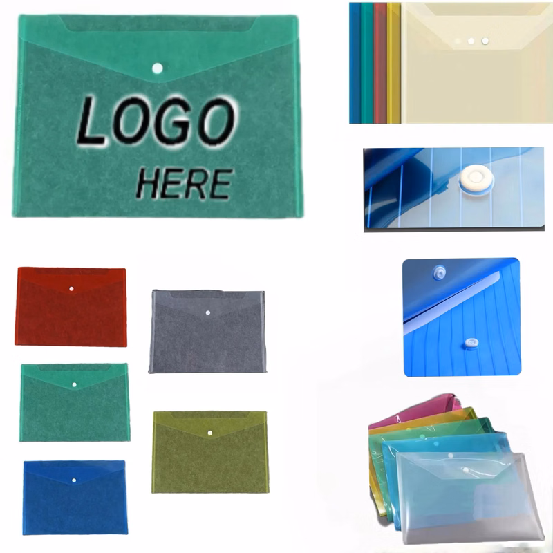 File Folders with Label Pockets