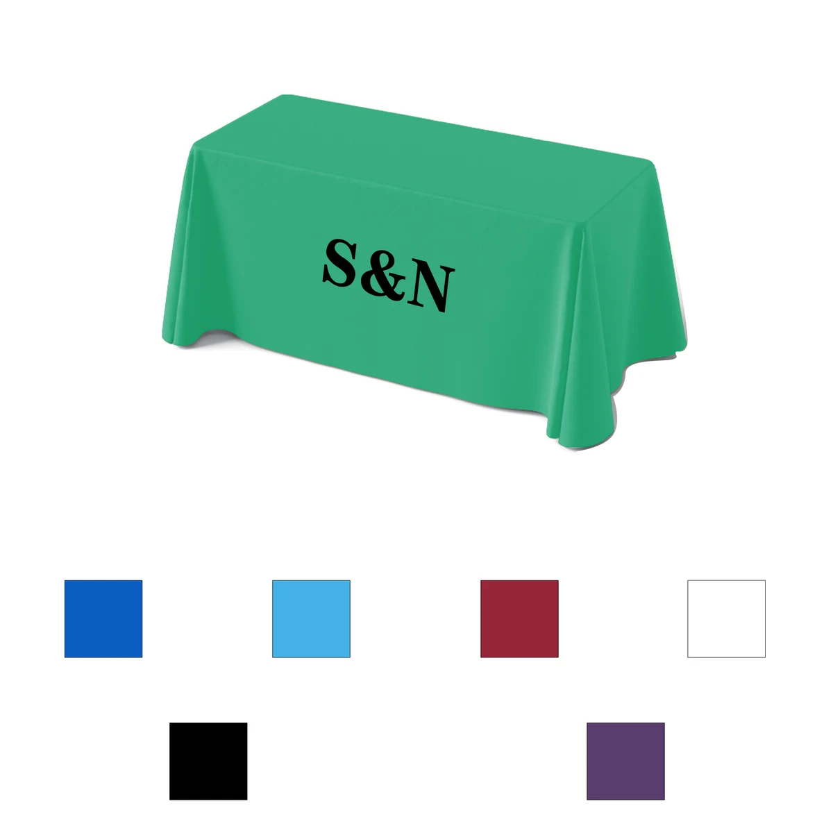 6ft Full Color Stretch Tablecloth 1