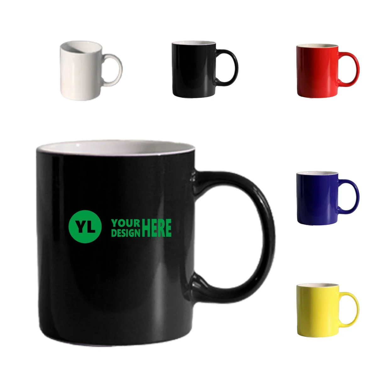 12Oz Multi-color Ceramic Mug 1
