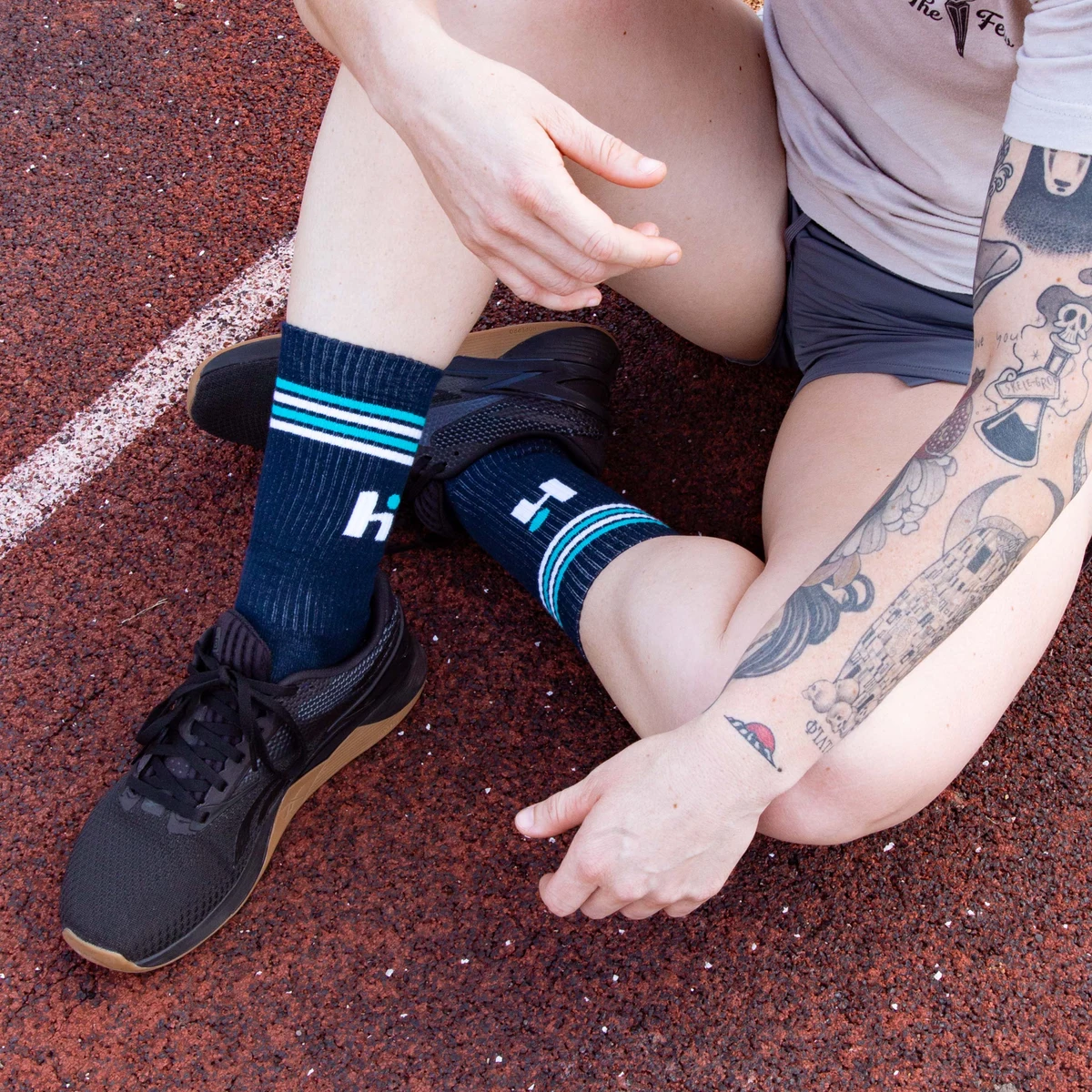 Crew Triathlon Socks - Three Sports, One Superior Sock - American Made 1