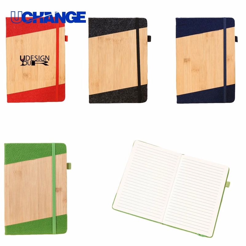 Bamboo Covered Notebook Journal for Sustainability