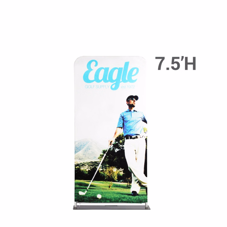 Tube-style Banner 3ft. Base x 7.5ft. Double Sided