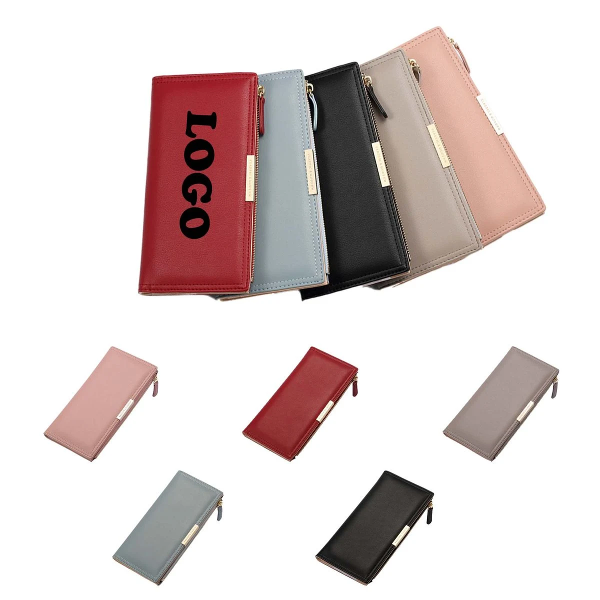 MOQ 10 Piece Long-Style Wallet With Multiple Card Slots 1