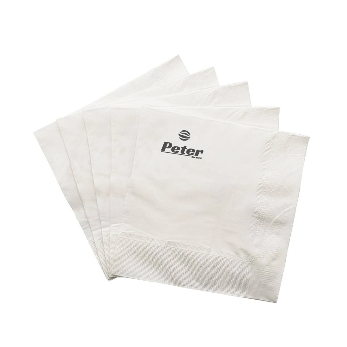 100 PCS White Skin Friendly Restaurant Beverage Napkins 1