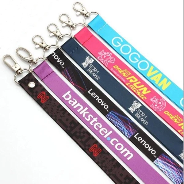 Nylon Lanyards wtih Dog Clip 1