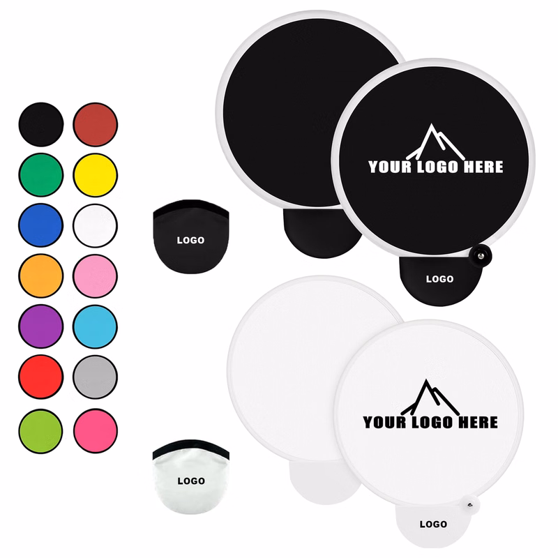 Reflector Folding Hand Fans