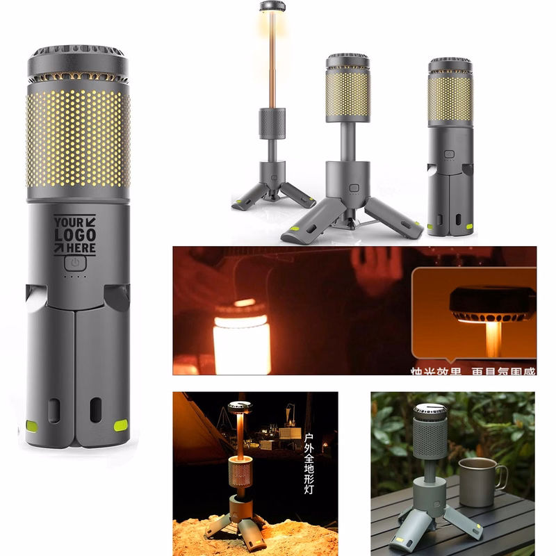 10000mAh IPX7 Waterproof Rechargeable Led Camping Portable Telescopic Night Lantern Light