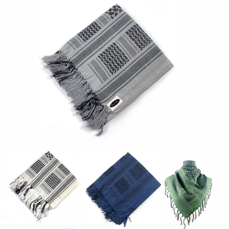Trendy Neck Head Wrap with Tassel for Men and Women