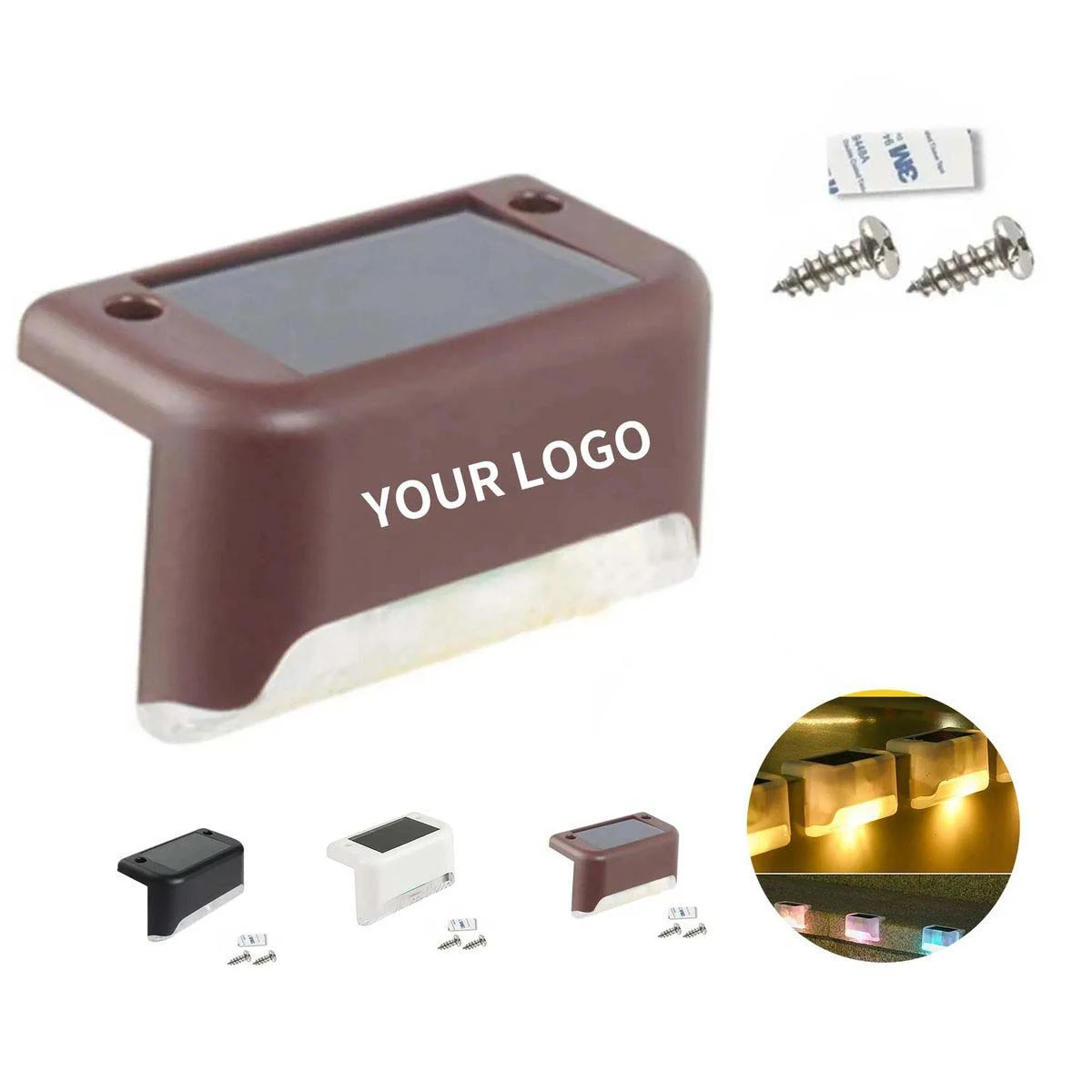 Compact LED Solar Light for Garden and Walkways 1
