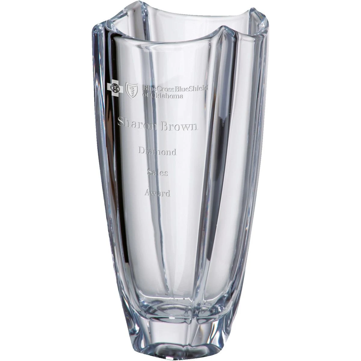 12"H Westgate Colosseum Barrel Vase 1